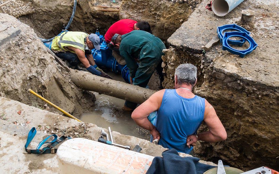 travaux assainissement Jouy-le-Moutier
